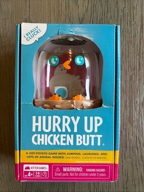 Hurry Up Chicken Butt Board Game - Blue Packaging